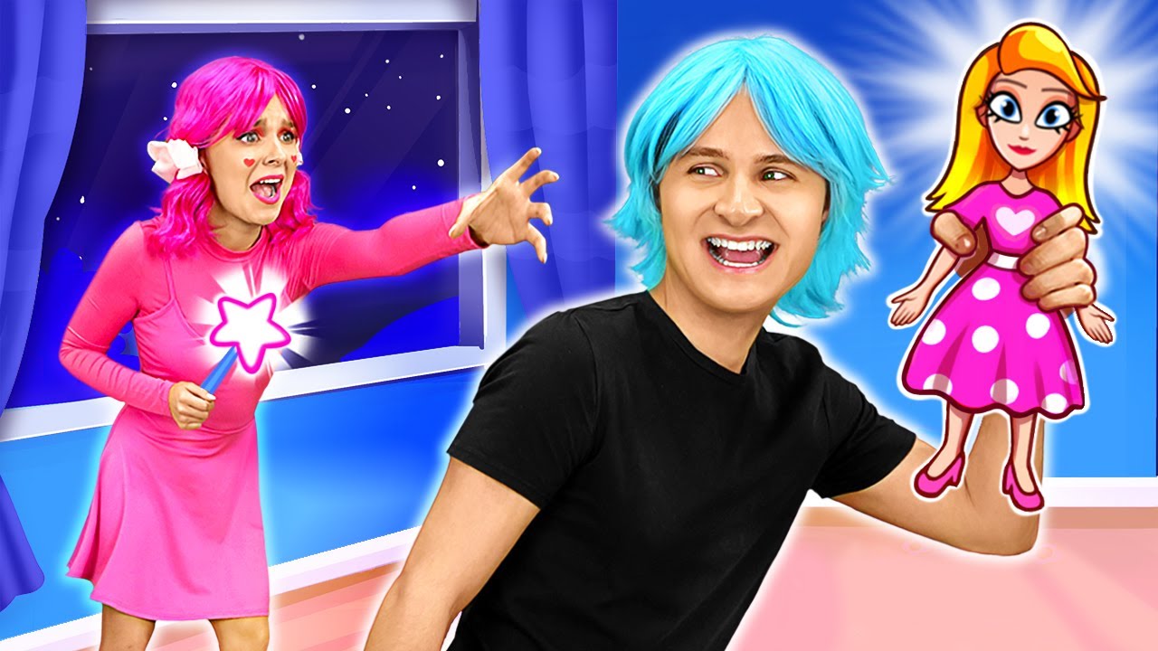 Pink VS Black Challenge Song 🖤💗 Funny Kids Sing-Along Songs And Nursery Rhymes