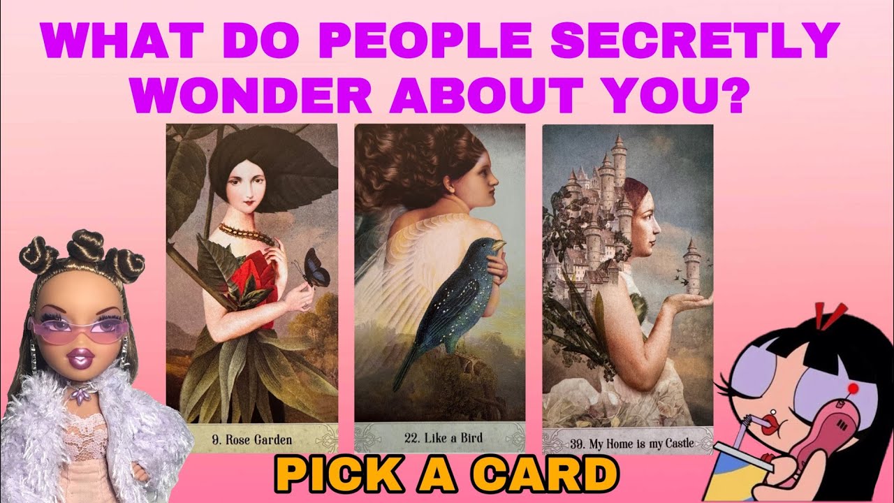 WHAT DO PEOPLE SECRETLY WONDER ABOUT YOU?? 🤭🔮 PICK A CARD TAROT