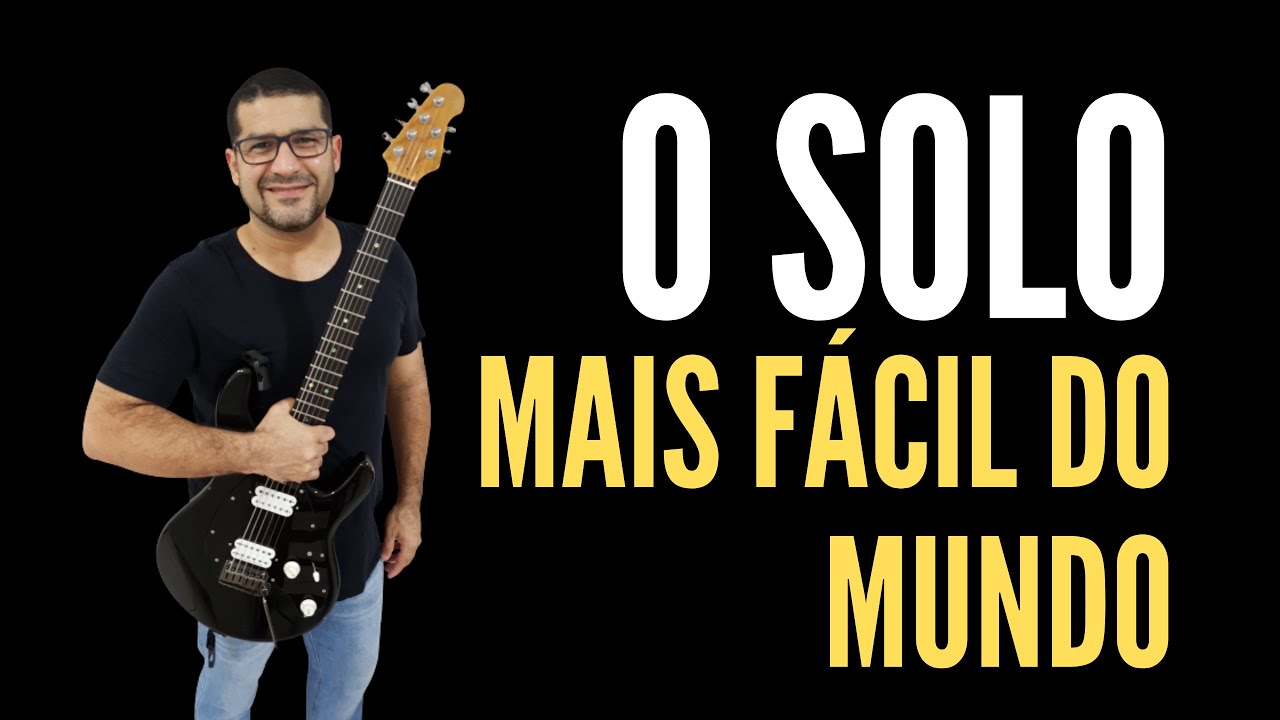 O SOLO MAIS FACIL DO MUNDO | Como Solar Fácil | Aula de Guitarra