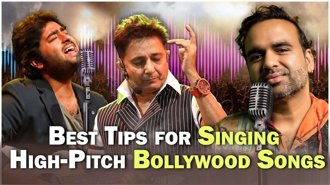 Arijit Singh और Shreya Ghoshal जैसे HIGH PITCH में गाने के लिए बेहतरीन रियाज़ Tips | AB Madhav