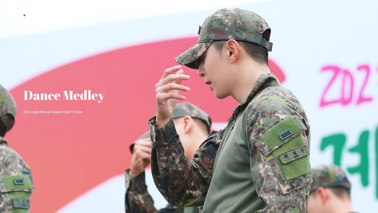 2023 계룡 군문화축제&지상군 페스티벌 골든차일드 와이 '댄스메들리 (Shoot Out+안아줄게+에너제틱 등) (Golden Child Y) 4K 교차직캠 (Stage Mix)