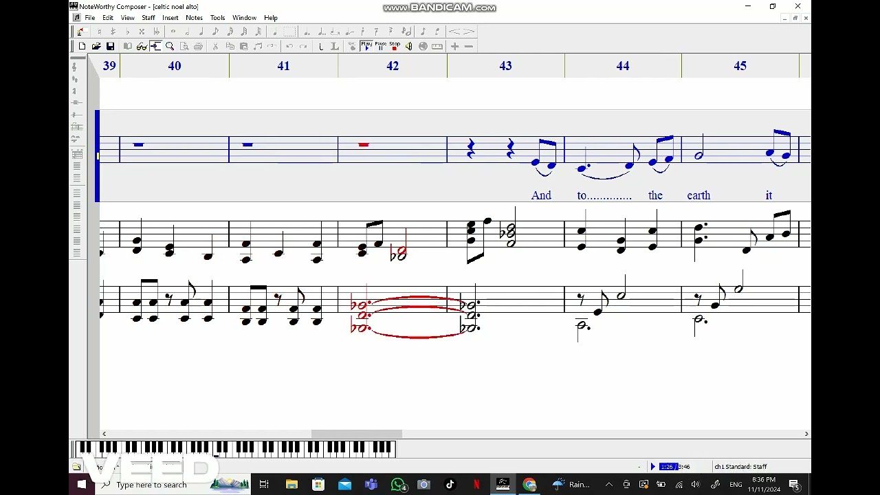 A CELTIC NOEL ALTO GUIDE