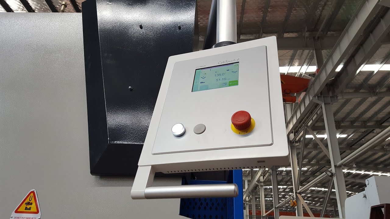 Cybelec touch6 control system for CNC Hydraulic Metal sheet Bending Machine  from KRRASS