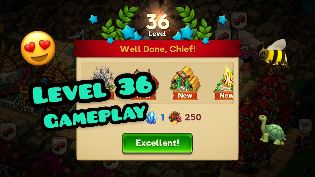 How A Level 36 Looks Like in The Tribez | Gameplay Update