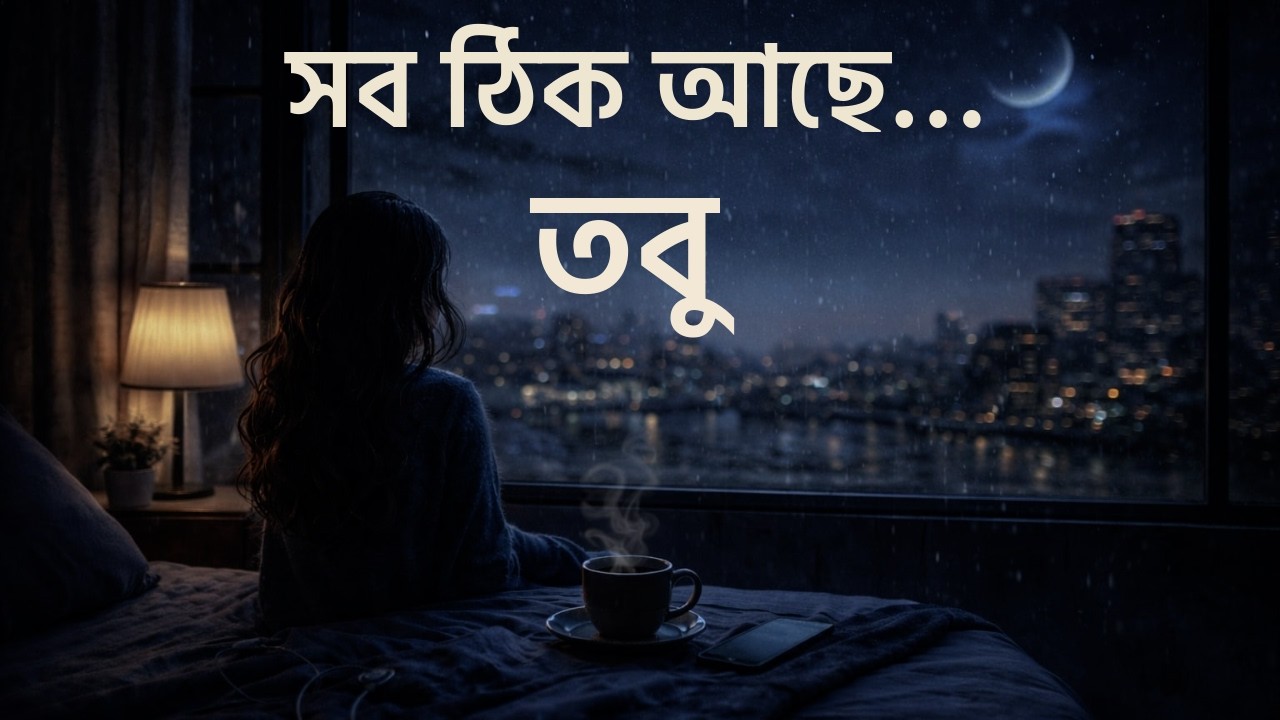 সব ঠিক আছে… তবু | Late Night Bengali Emotional Song | Serene Music Bangla