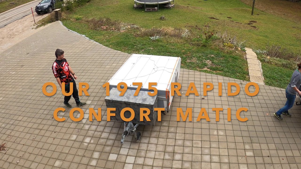 1. Caravan Renovation - Introducing our 1975 Rapido Confort Matic folding caravan