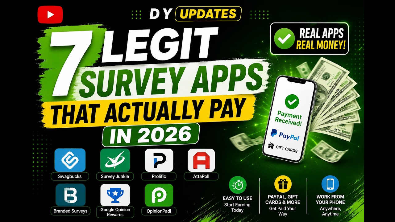 7 Legit Survey Apps That Pay Real Money in 2026