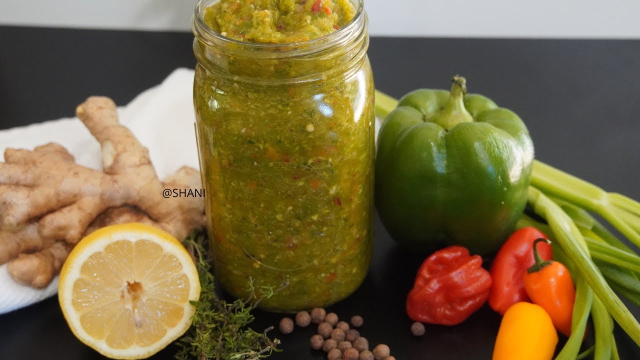 GREEN SEASONING RECIPE// ALL PURPOSE MARINADE.