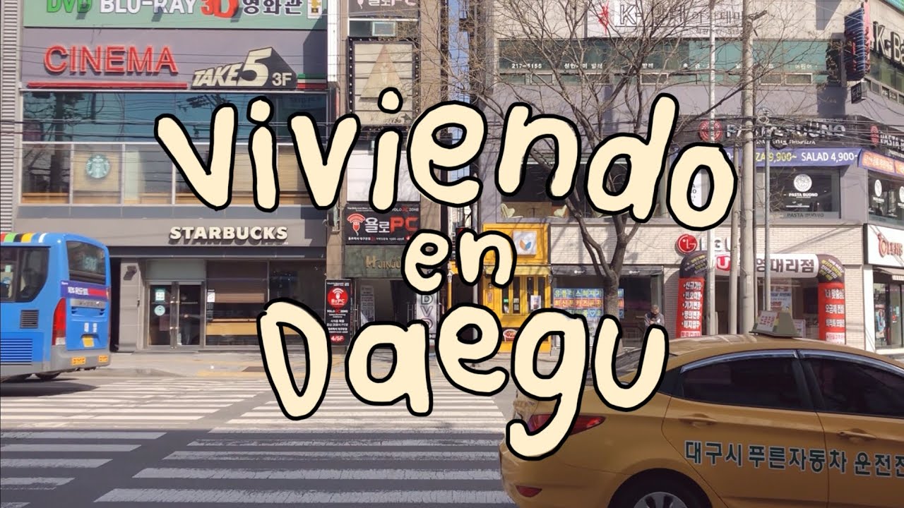 Mi primera semana en DAEGU + clases en mi universidad de Corea del Sur ♡