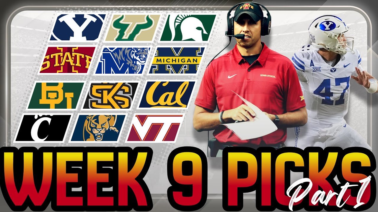 Week 9 CFB Picks & Predictions: Heisman Shake-Up, Georgia Survives, Miami Collapses | Best Bets