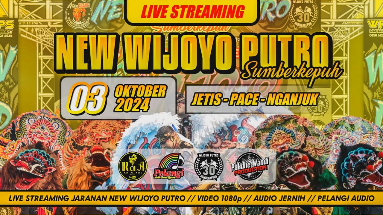 Live New Wijoyo Putro Jetis Pace Nganjuk Ft Pelangi Audio