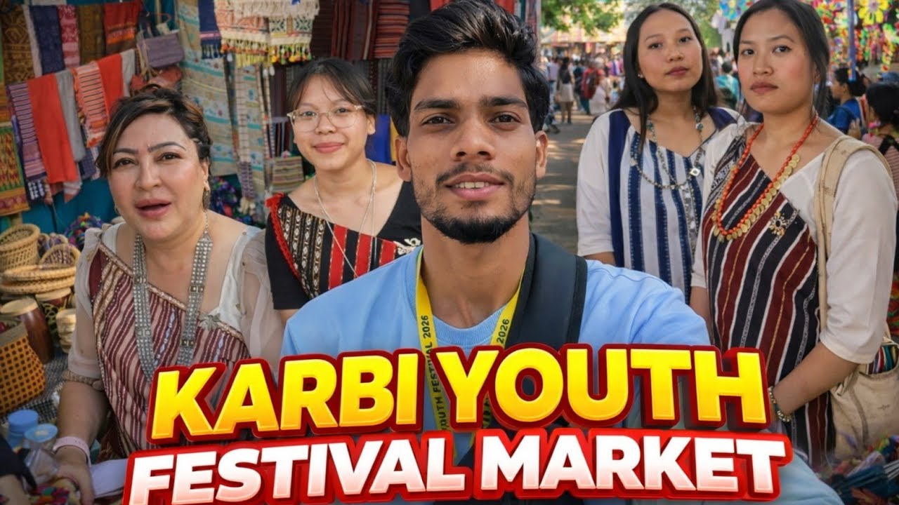 Karbi Tribe Traditional market Assam | Karbi youth festival 2026 | KYF | Taralangso KYF 
