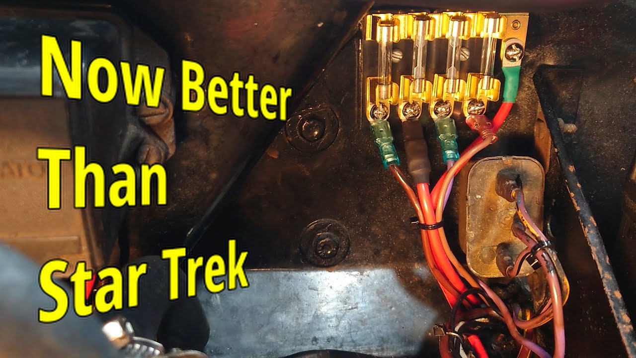 66 SPTI part 36 – Fuses, Wiring, and Clock fitting in my 1966 Spitfire 4 Mk II