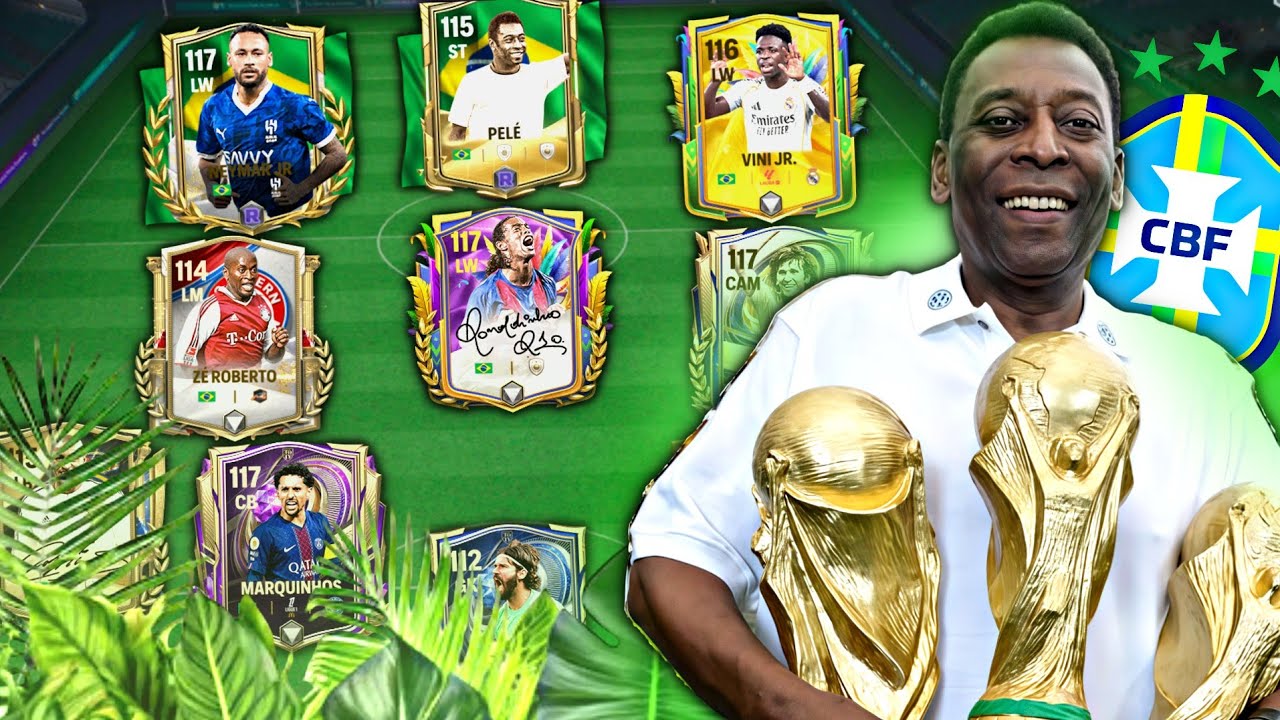 😨Я СОБРАЛ ЛУЧШУЮ сборную БРАЗИЛИИ в FC MOBILE!