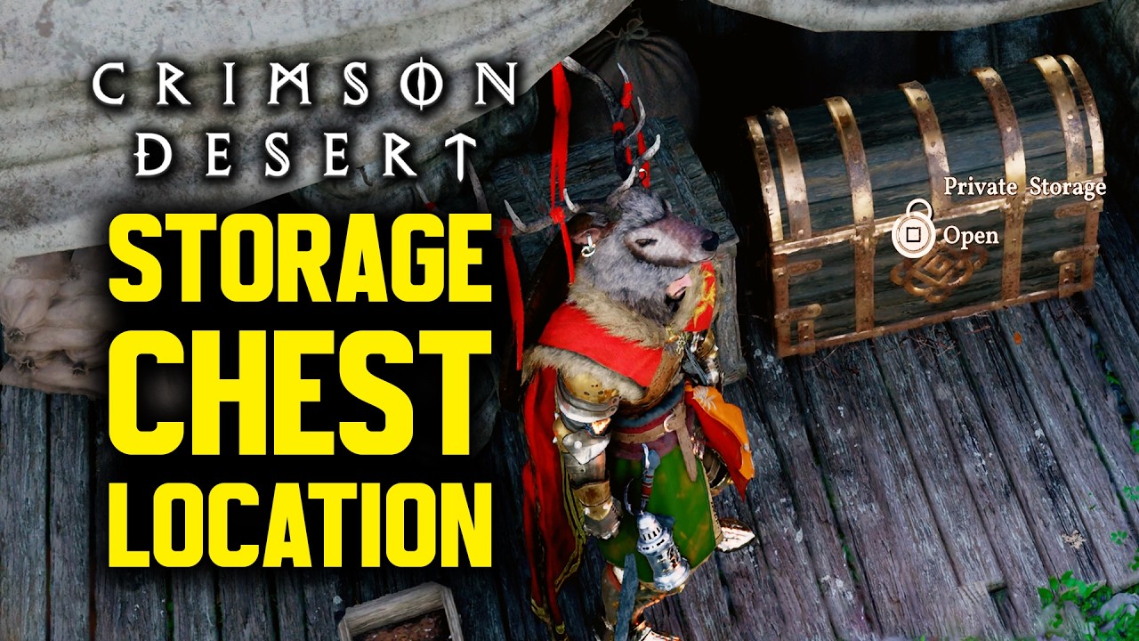 Crimson Desert - Where to find Private Storage Chest