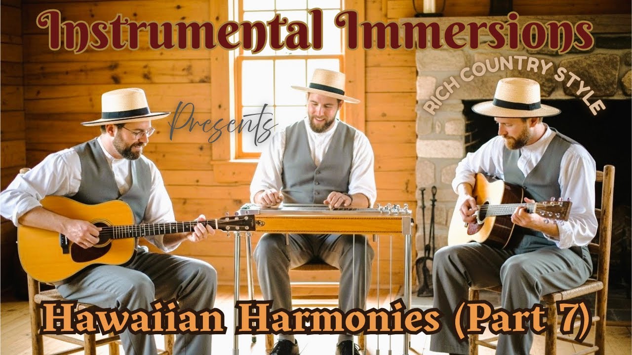Hawaiian Harmonies (Part 7) | Instrumental Immersions | Tranquil Country Lap & Steel Guitars