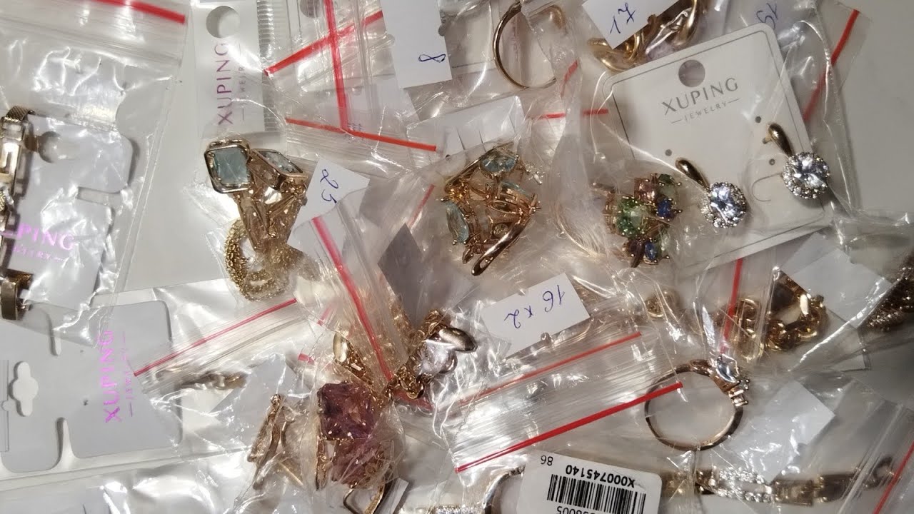 Обзор на качественную бижутерию Xuping Jewelry. #Xuping