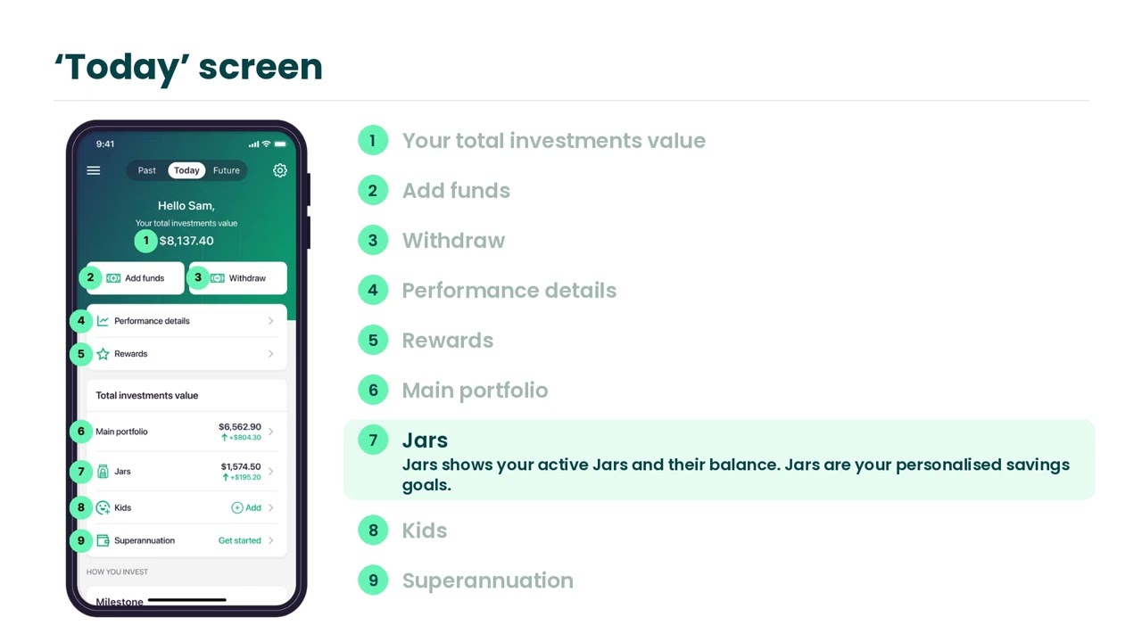 Walkthrough of the new changes to the Raiz app