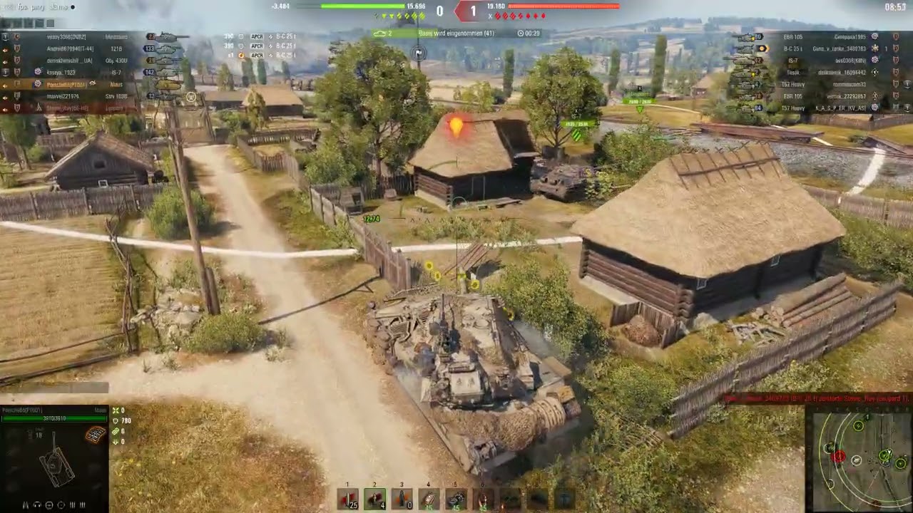 World of Tanks Schnell gewonnenes Ansturm Gefecht