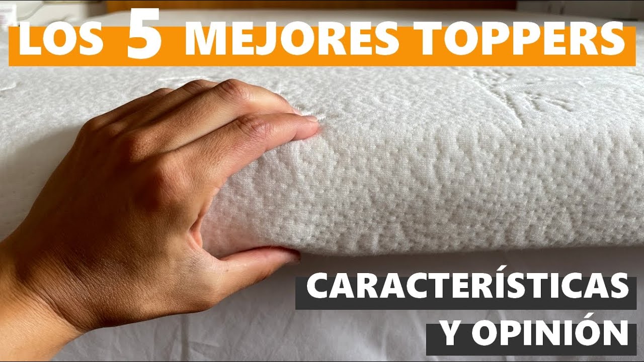 Los 5 mejores toppers y sobrecolchones del mercado: prueba y opinión