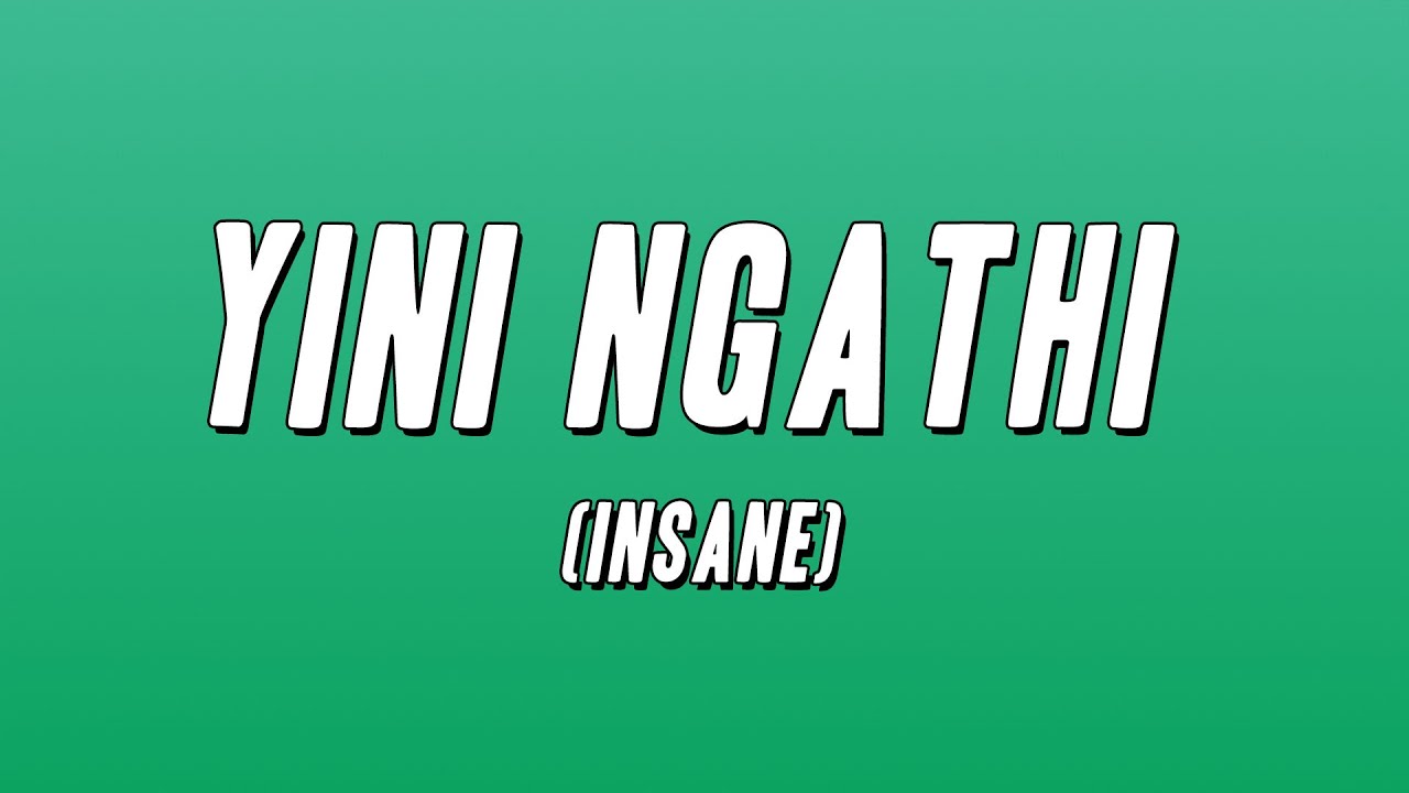 Felo Le Tee - Yini Ngathi (Insane) [Lyrics]
