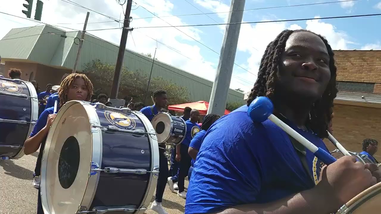 Louisiana Leadership Institute Marching Band at the 30th Annual Creole Festival Parade in Opelousas!