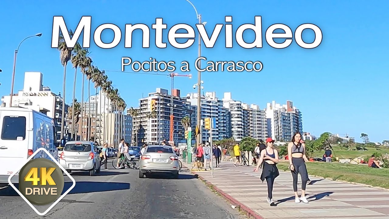 4K DRIVE Montevideo Uruguay UY Travel 4K video GoPro Hero 9