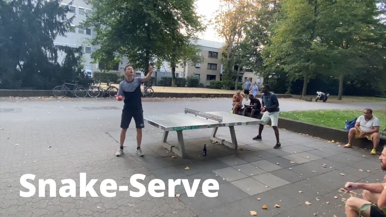 I challenged the Streettabletennis Community in Cologne! 🏓