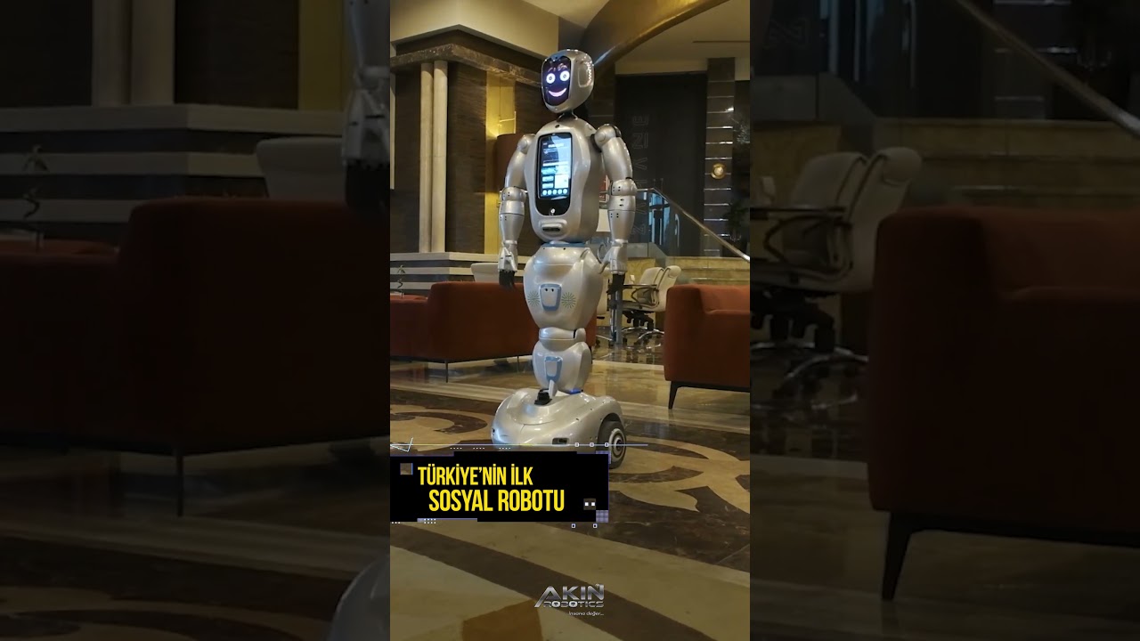 T&uuml;rkiye's first Social Robot | T&uuml;rkiye'nin ilk Sosyal Robotu