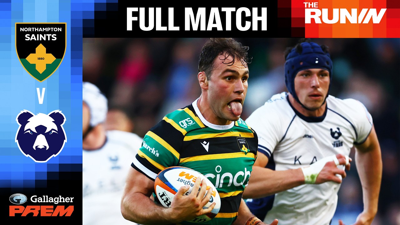 FULL MATCH: Northampton Saints v Bristol Bears | Gallagher PREM 2025/26 | R16