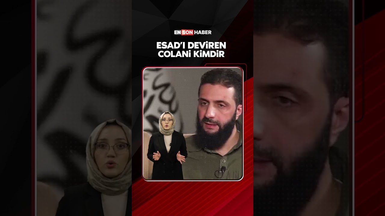 Beşar Esad iktidarını bitiren lider: Ebu Muhammed Colani #shorts