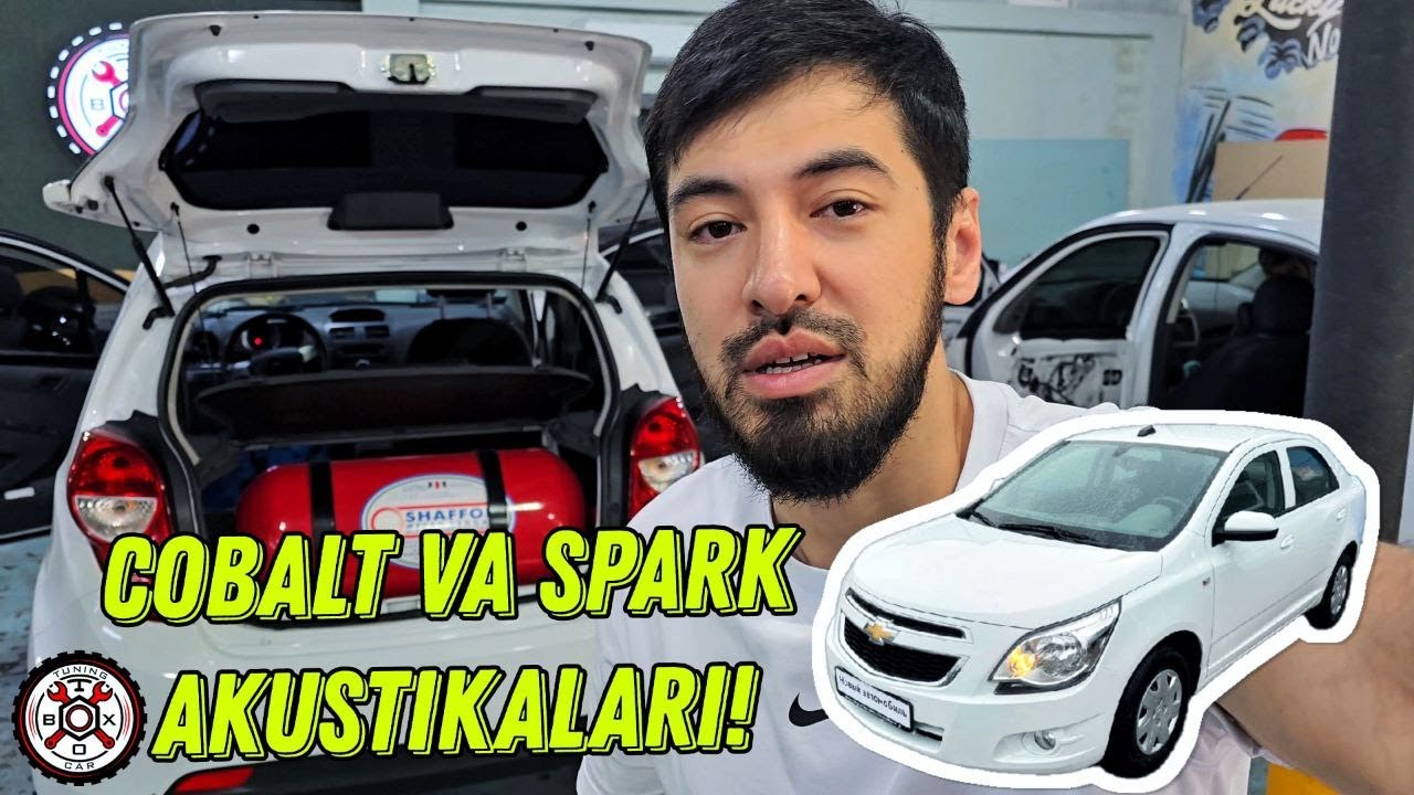 CHEVROLET SPARK VA COBALT AKUSTIKA YANGILASH - YUQORI SIFAT VA KUCHLI OVOZ!