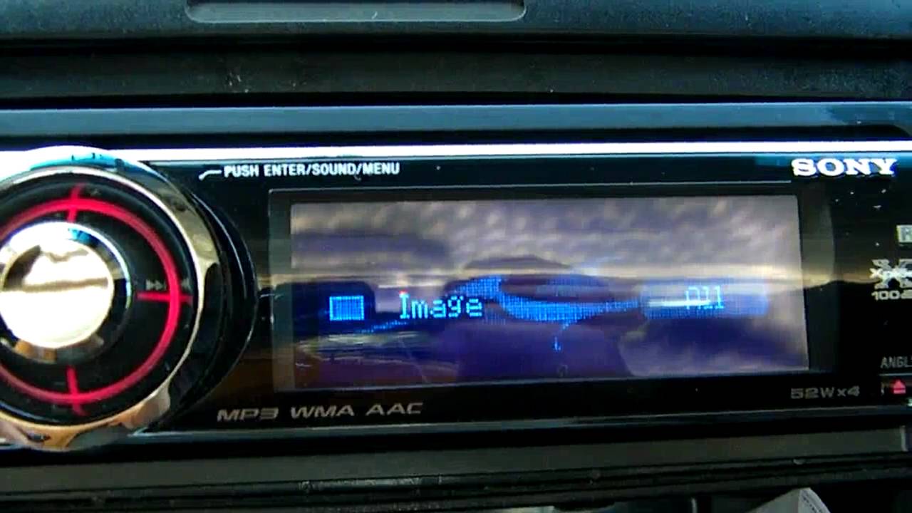 Sony CDX-GT930UI perfect truck setup