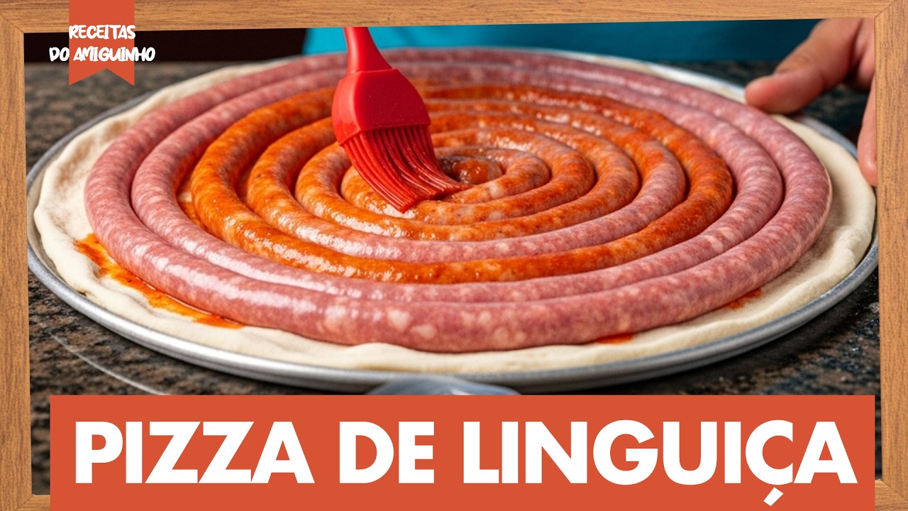 A PIZZA CAIPIRA MAIS GOURMET DO MUNDO: Linguiça, Muçarela e o SEGREDO de Giovane!