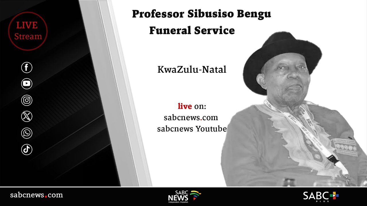 Professor Sibusiso Bengu Funeral Service