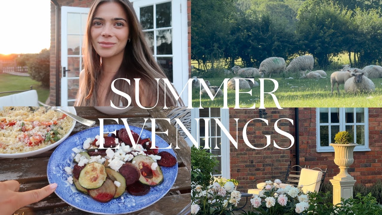 SUMMER EVENING ROUTINE & BBQ SEASON