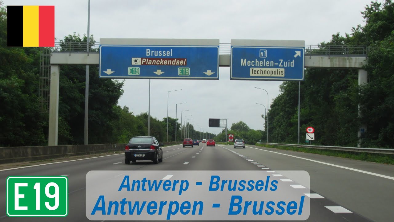 Belgium: E19 Antwerp - Brussels