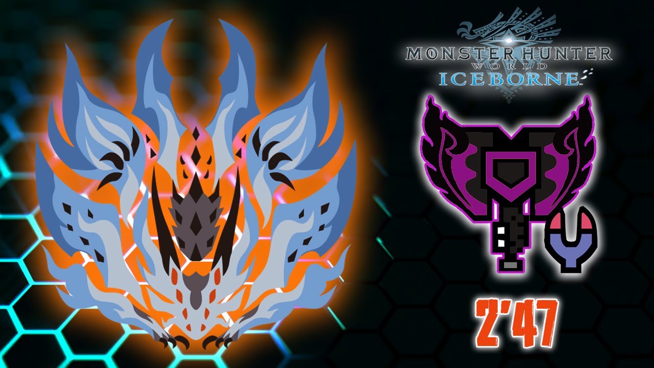 MHW Iceborne : Arch Tempered Xeno'Jiiva | 2'47 | Solo Charge Blade