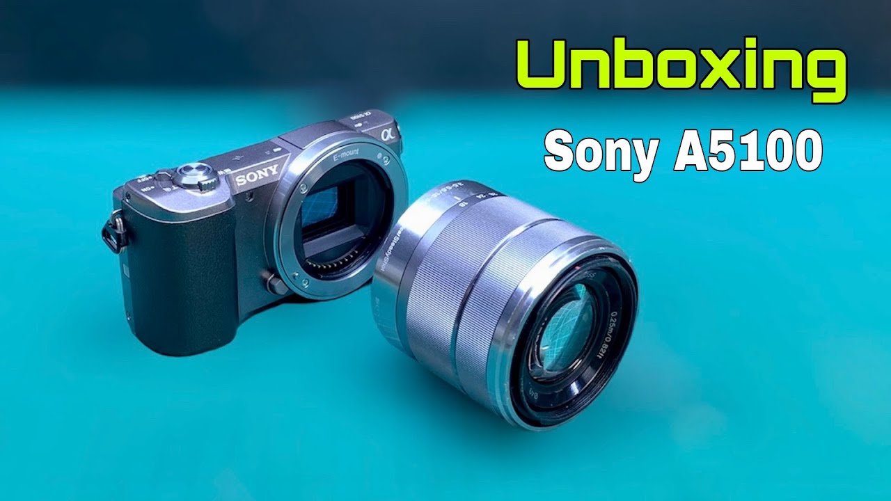 Unboxing Cheap Sony Alpha 5100 Camera With 24.3MP APS-C CMOS Sensor