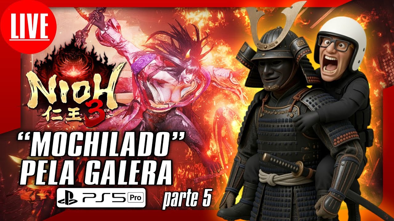🎮🚨 AO VIVO -  NIOH 3 - PARTE 5 - 