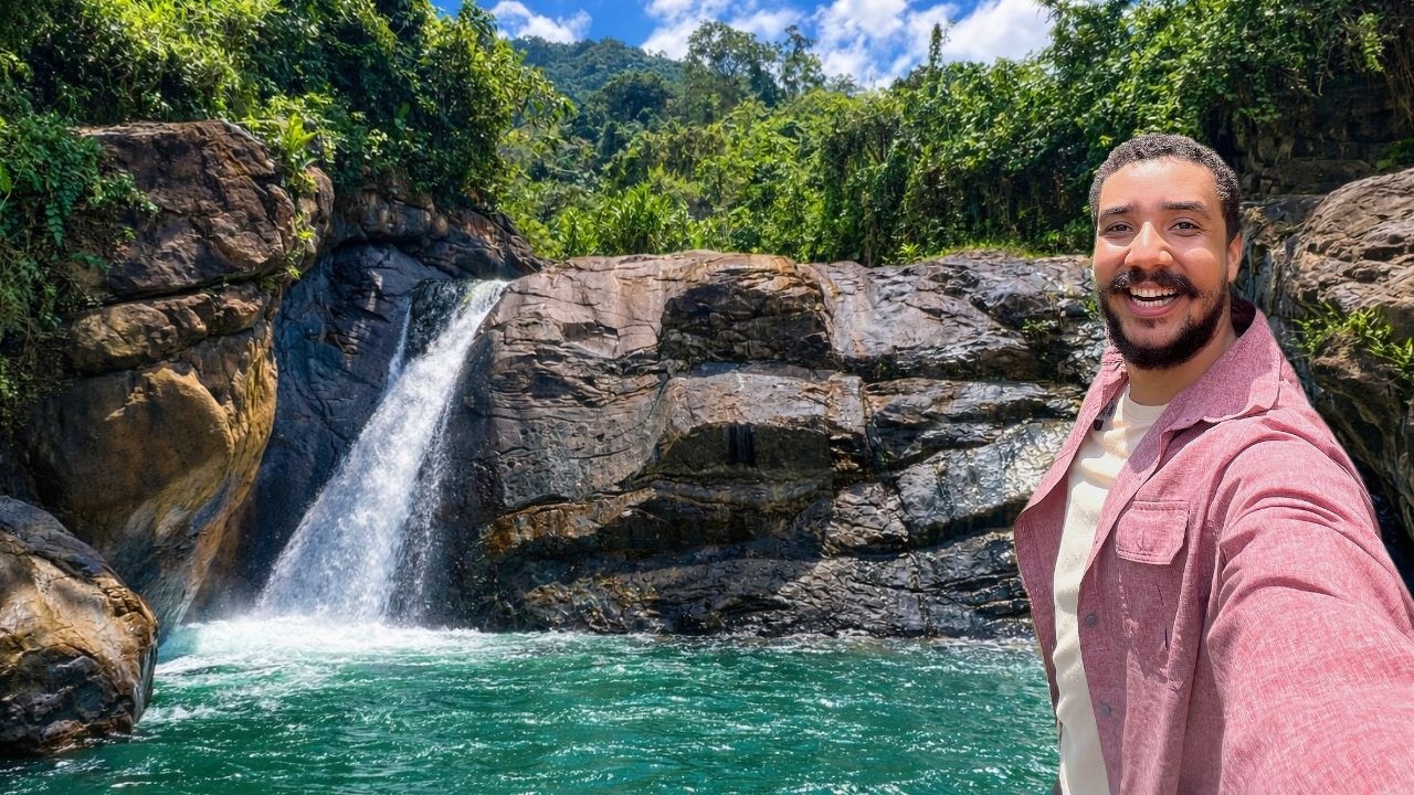 Llegué a LOS CHORROS 🌊UN Paraíso Escondido en Las Minas | El Progreso 🇭🇳