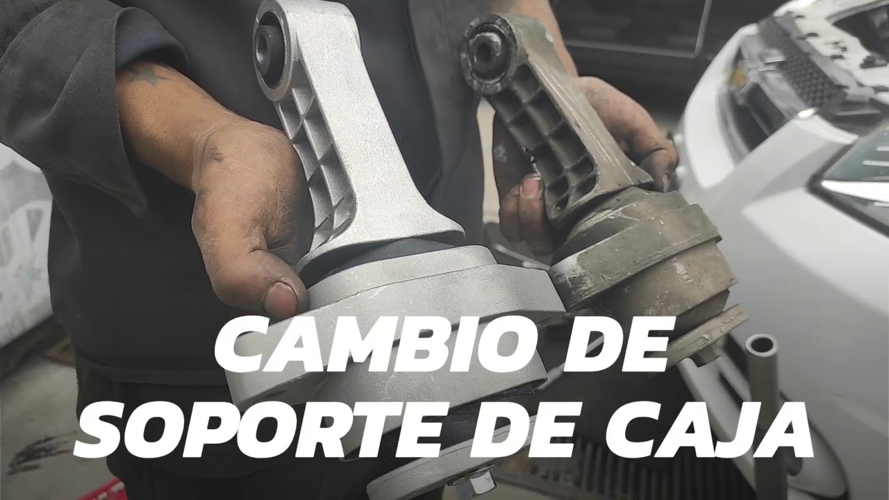 Cambio de soportes de motor y caja, con cambio de amortiguadores y bases. Aveo