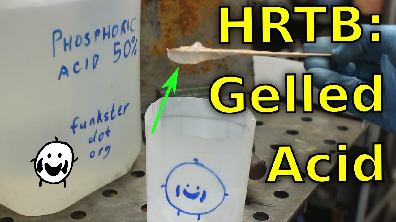 How to thicken / gel phosphoric acid for rust removal (HotRodTechBits #4)