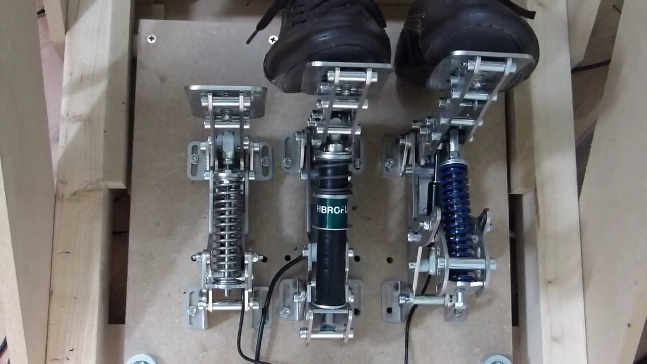 Sim Pedals Ultimate - Adjustable Pedal Travel Options