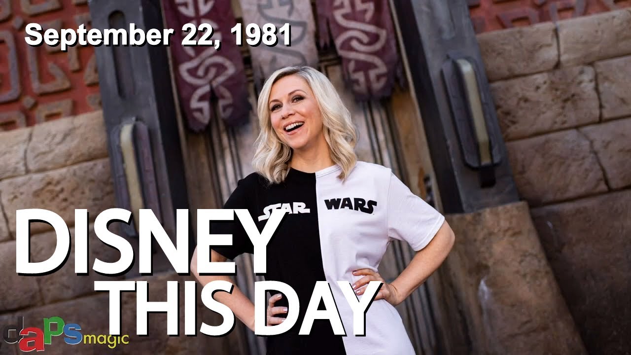DISNEY THIS DAY - September 22, 1981