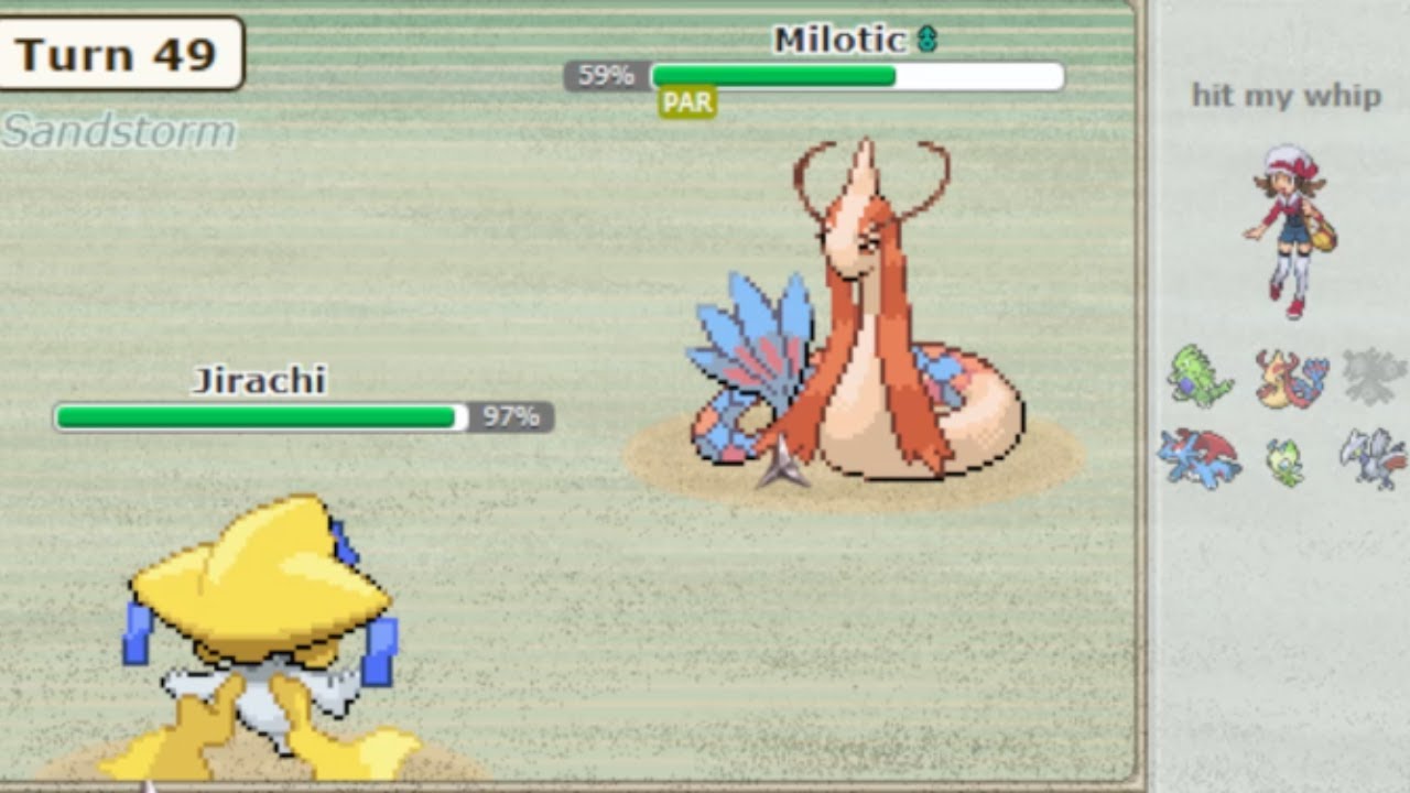 Jirachi And Milotic Were Indestructible
