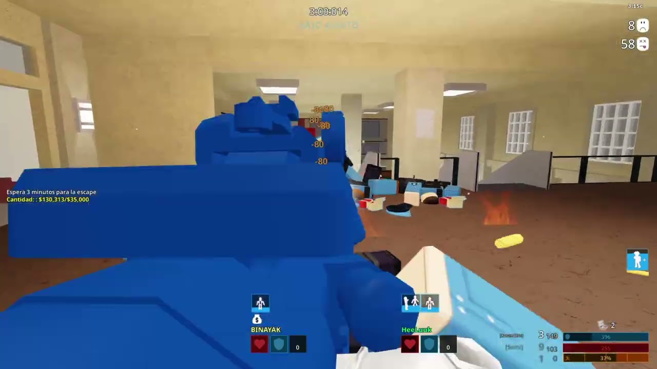 Payday roblox con gente aleatoria