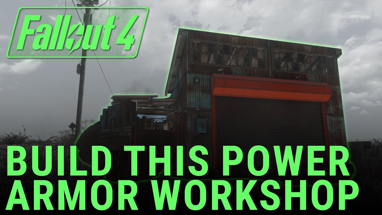 You Can Build This Power Armor Workshop in Fallout 4