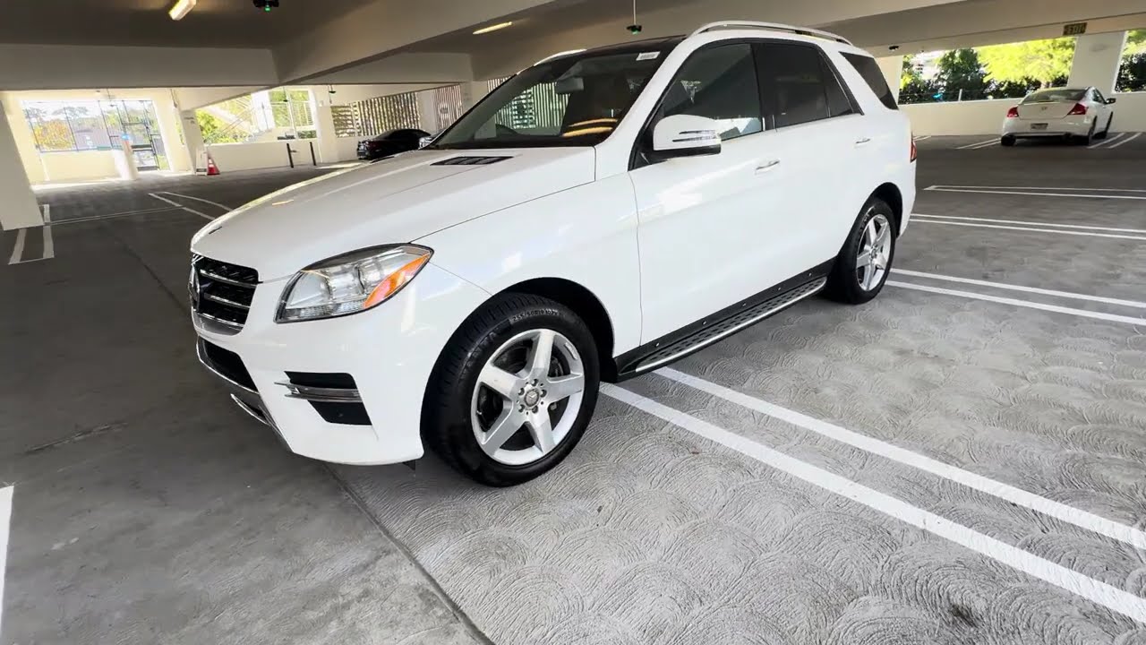 Mercedes-Benz ML250 Diesel 4-Matic ~130K Mil - Polar White/Black - Around Check - All Perect !