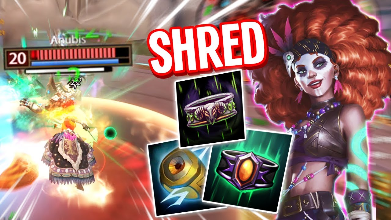 This Maman Brigitte Jungle Build SHREDS EVERYTHING in SMITE!